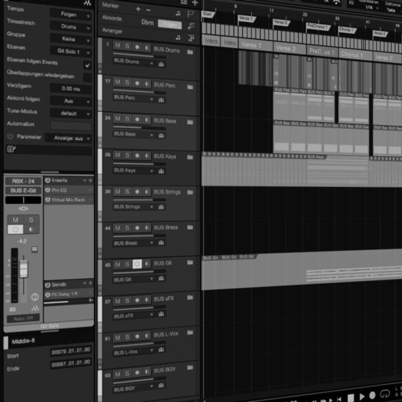 Stem Mixing - Audiobearbeitung, Mixing und Mastering Stem Mixing - Audiobearbeitung, Mixing und Mastering
